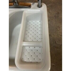 Original Kohler 1167299 Colander Sink White Caddy Insert Replacement
